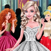 بازی دخترانه السا لباس پوشیدن